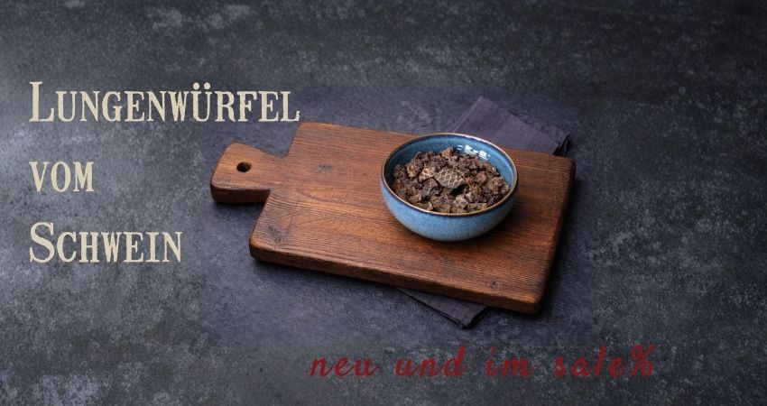 getrocknete Schweinelunge für Hunde im Angebot