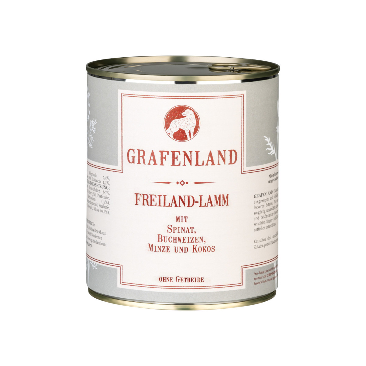 Premium Lamm Menü für Hunde | 800g