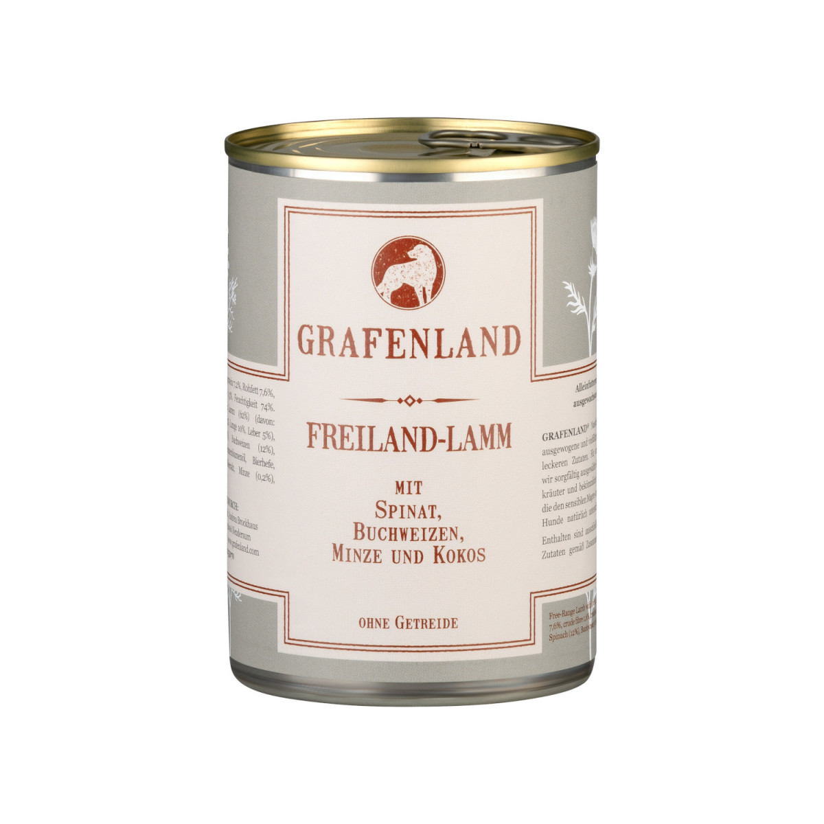 Premium Lamm Menü für Hunde | 400g