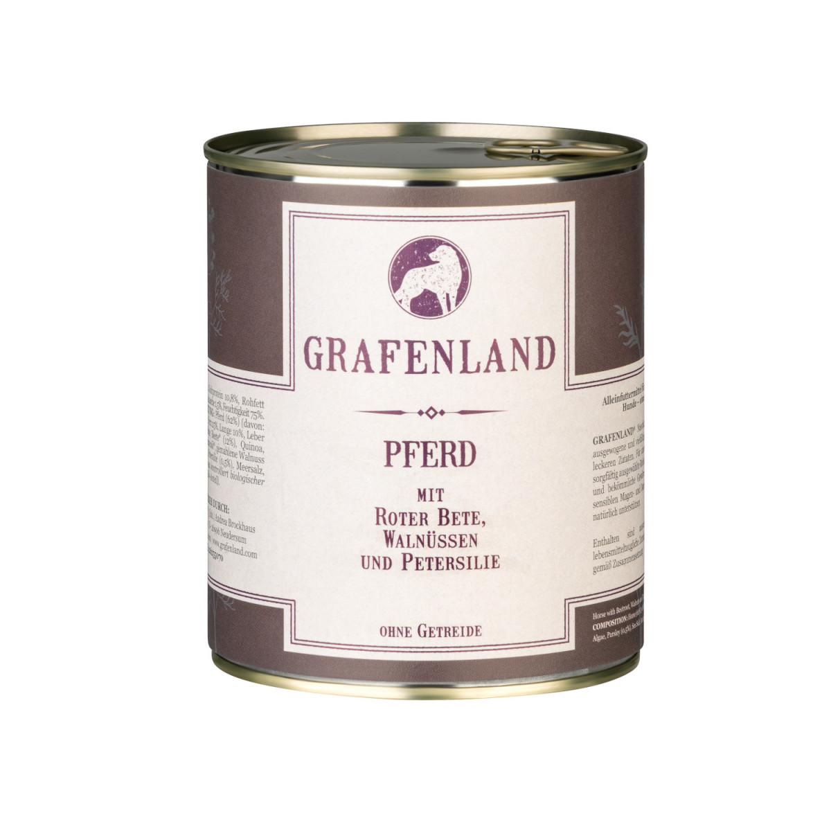 Grafenland-Pferdefleisch-Menue-Nassfutter-Rote-Bete-Quino...