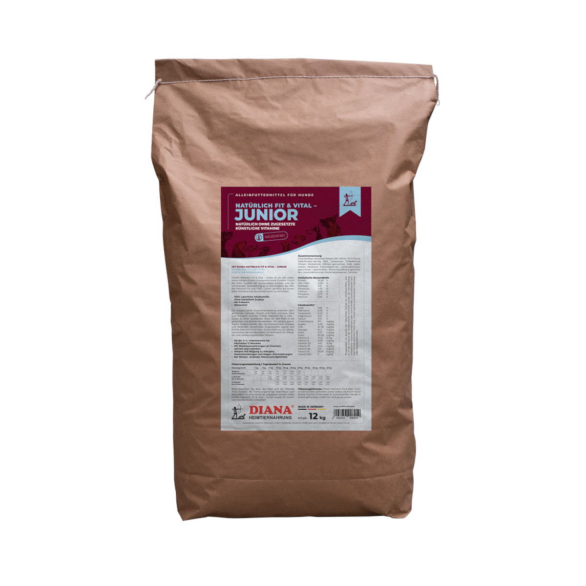 Diana Trockenfutter Natürlich - Junior | 12kg