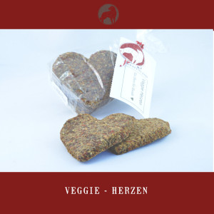 Feine Kekse | Veggie-Herzen | 2 St&uuml;ck
