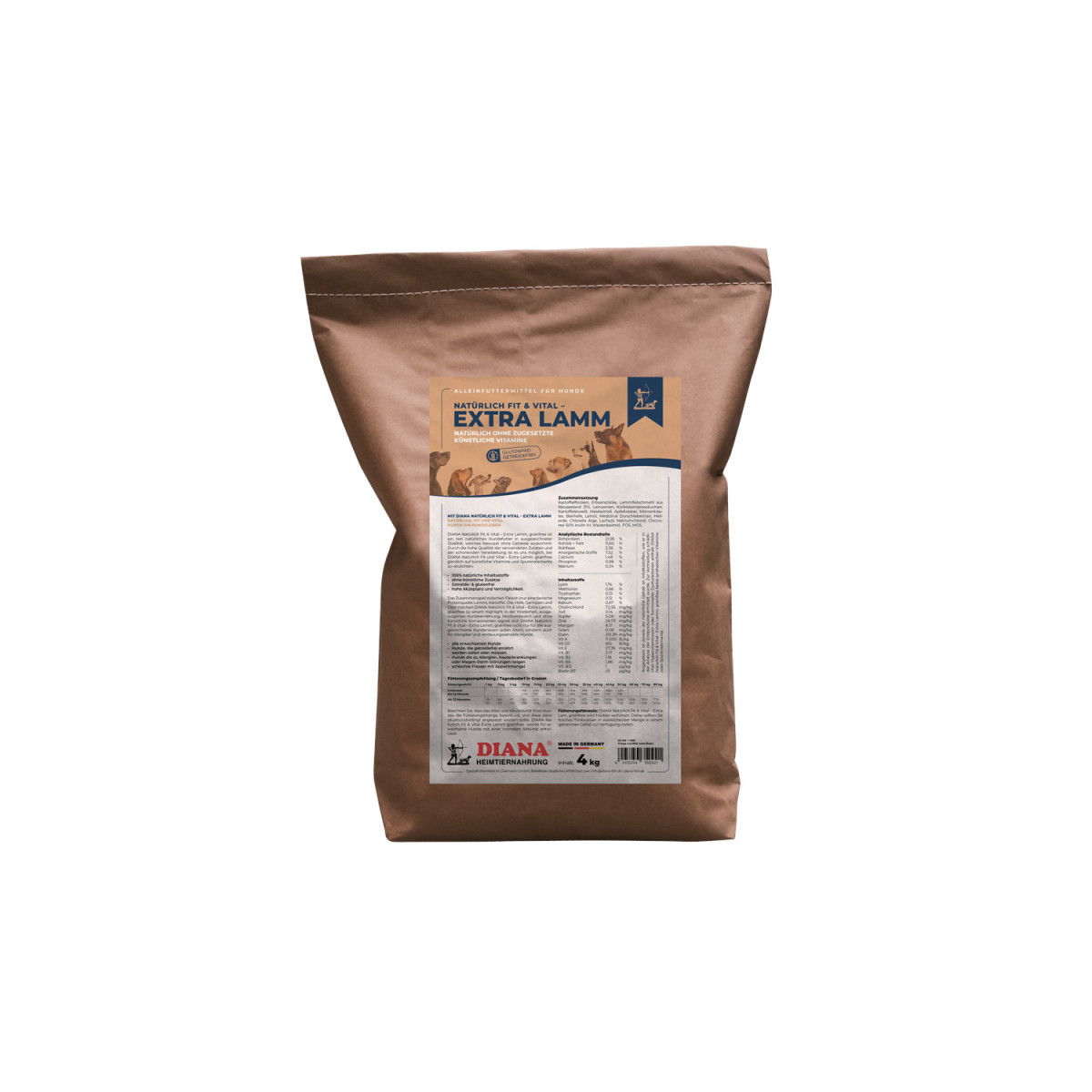 Diana Natürlich Fit + Vital - Extra Lamm | 4kg