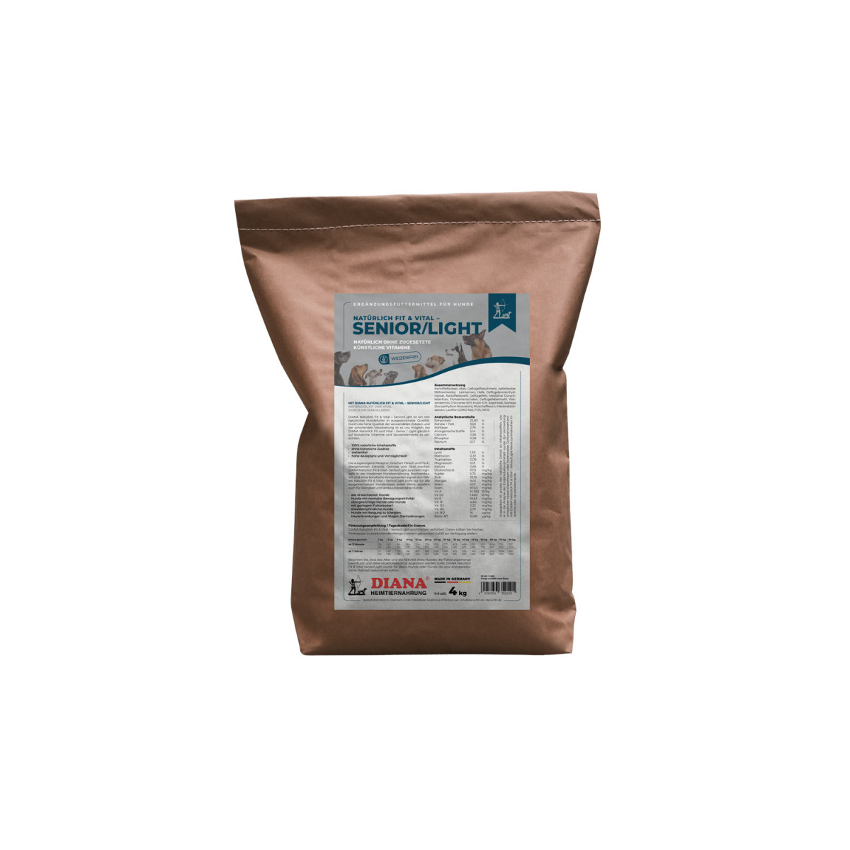 Diana Natürlich Fit + Vital - Senior | Light | 4kg