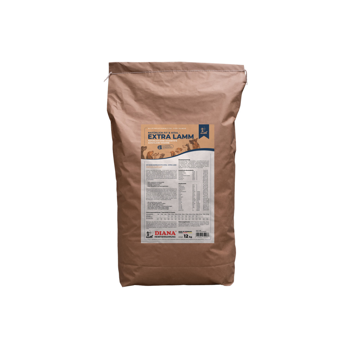 Diana Natürlich Fit + Vital - Extra Lamm | 12kg
