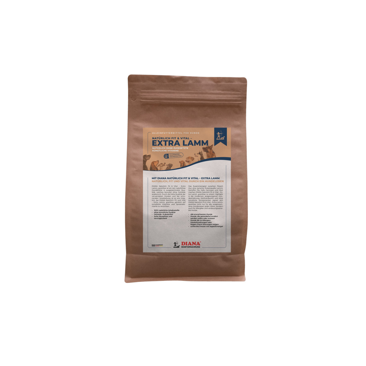 Diana Natürlich Fit + Vital - Extra Lamm | 1kg